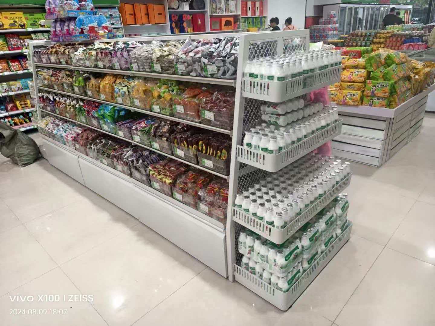 九原区阁楼平台货架文具店货架 - 方案